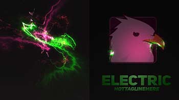 Electric glitch logo-21270266