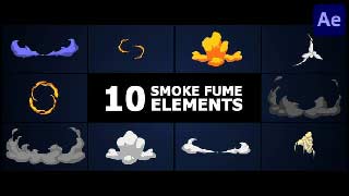 Smoke Fume Elements for After Effects-54011341