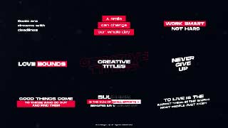 Text Animation AE-54015536
