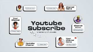 Youtube Subscribe-54030744