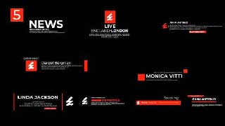 News Lower Thirds V 7-54074787