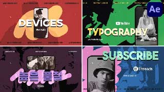 Smartphone Devices Typography for After Effects-54084739