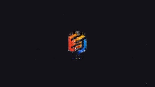 Pixel Glitch Logo