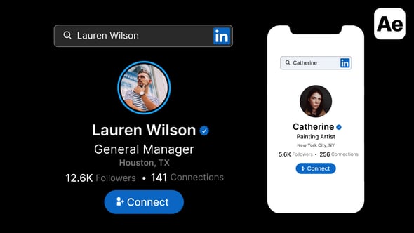 LinkedIn Search Bar Profile Result