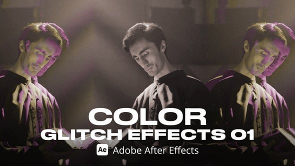 Color Glitch Effect 01 Ae