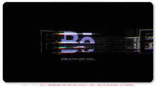Base Glitch Logo Reveal