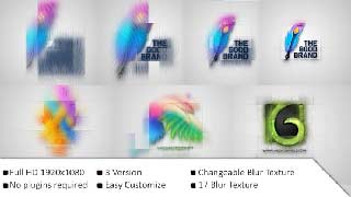 Blocks Blur Logo Reveal