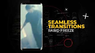 Vertical Rabid Freeze Transitions After Effects