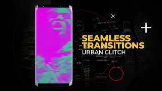 Vertical Urban Glitch Transitions After Effects