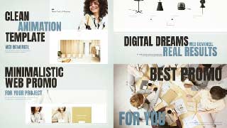 Minimalistic Website Promo