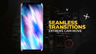Vertical Extreme Cam Move Transitions After Effects