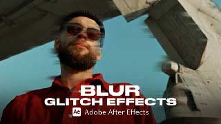 Blur Glitch Effect Ae