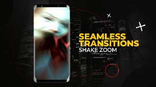 Vertical Shake Zoom Transitions After Effects