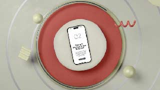 iPhone 15 Screen Mockup Scene
