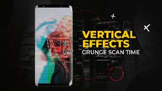 Vertical Grunge Scan Time Effects After Effects-54339491