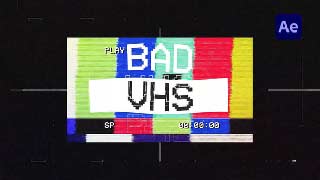 Glitch Bad TV Intro-54353399