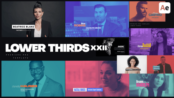 Lower Thirds XXII
