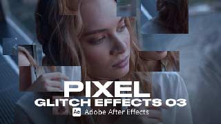 Pixel Glitch Effect 03 Ae