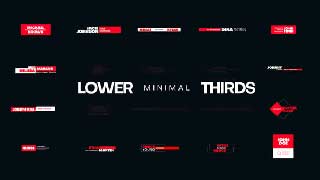 Minimal Lower Thirds-54584036