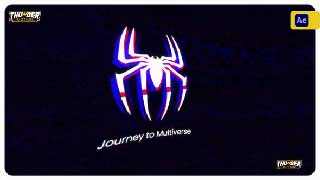 Journey to Multiverse-Glitch Logo Reveal-54605584