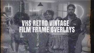 VHS Retro Vintage Film Frame Overlays-54612448