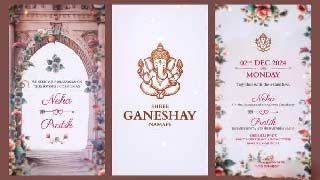 Traditional Indian Wedding Invitation-54605414