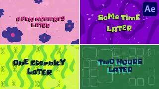 Some Time Later Slides for After Effects-54630764