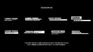 Lower Thirds AE-54633009
