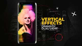 Vertical Dramatic Dual Light Effects After Effects-54640170