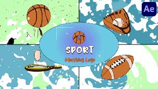Sports Morphing Logo for After Effects-54649136
