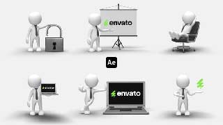 3D People Animations 7-54670218