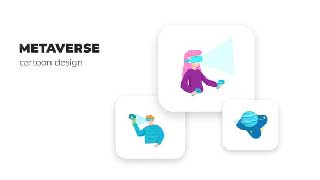 Metaverse-Cartoon Design-54697034