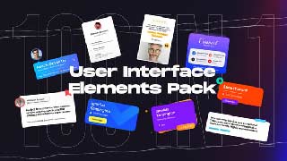 100 User Interface Elements Pack-54711407