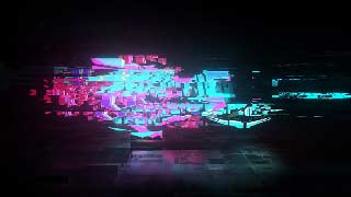 Cyberpunk Glitch Logo Reveal-54756422