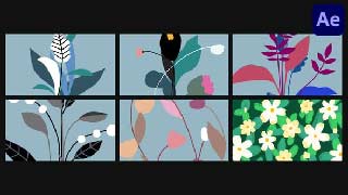 Flower Animated Backgrounds After Effects-54770223