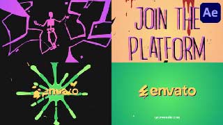 Halloween Skeleton Logo Opener for After Effects-54771941