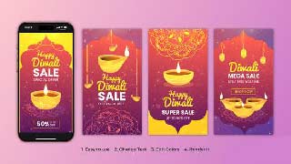 Diwali Sale Instagram Stories-54846600