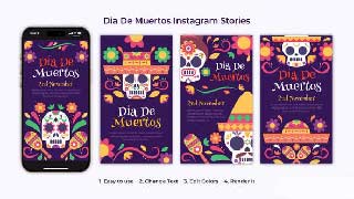 Dia De Muertos Instagram Stories-54851779
