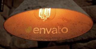 Industrial Light-Logo Mock-Up 3 in 1