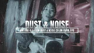 Vintage Old Film Dust and Noise Color Overlays-54868760