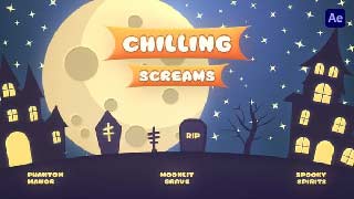 Halloween Colorful Titles-54891209