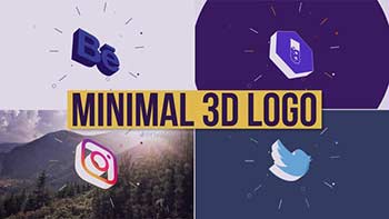 Minimal 3d Logo Reveal-24018928