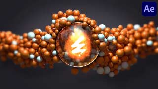 Abstract Sphere Logo for After Effects-54903299