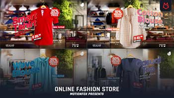 Online Fashion Store Promotion Video-24509725
