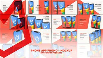 Phone App Presentation Mockup Pack-26012456