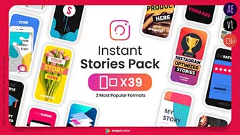 Instant Stories Pack AE Version-27596601