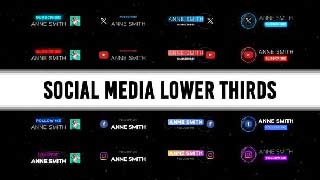 Social Media Lower Thirds-55680025