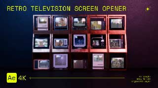 Retro Television Screen Opener-55685335