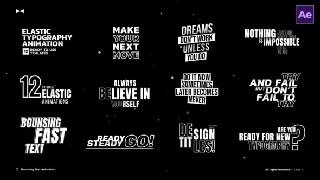 Dynamic Text Animation AE-55698425