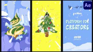 Christmas Tree Logo After Effects-55709011